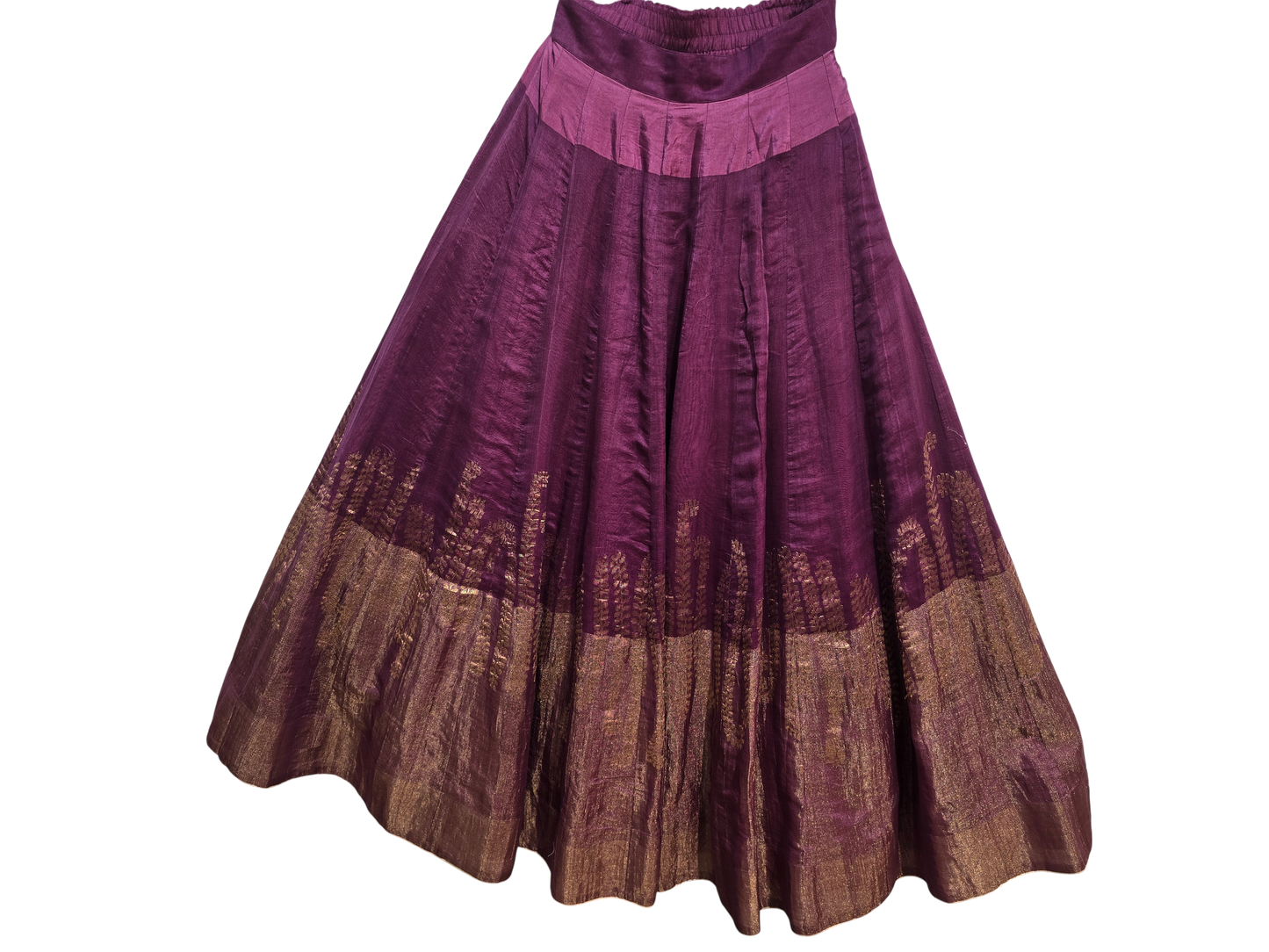 Semi stitched Formal Skirtset