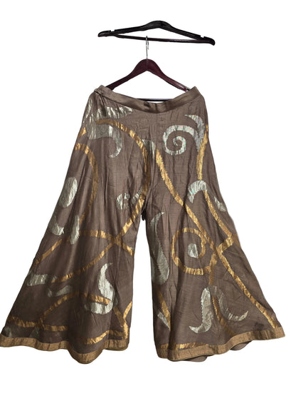 Formal chanderi zari woven sharara