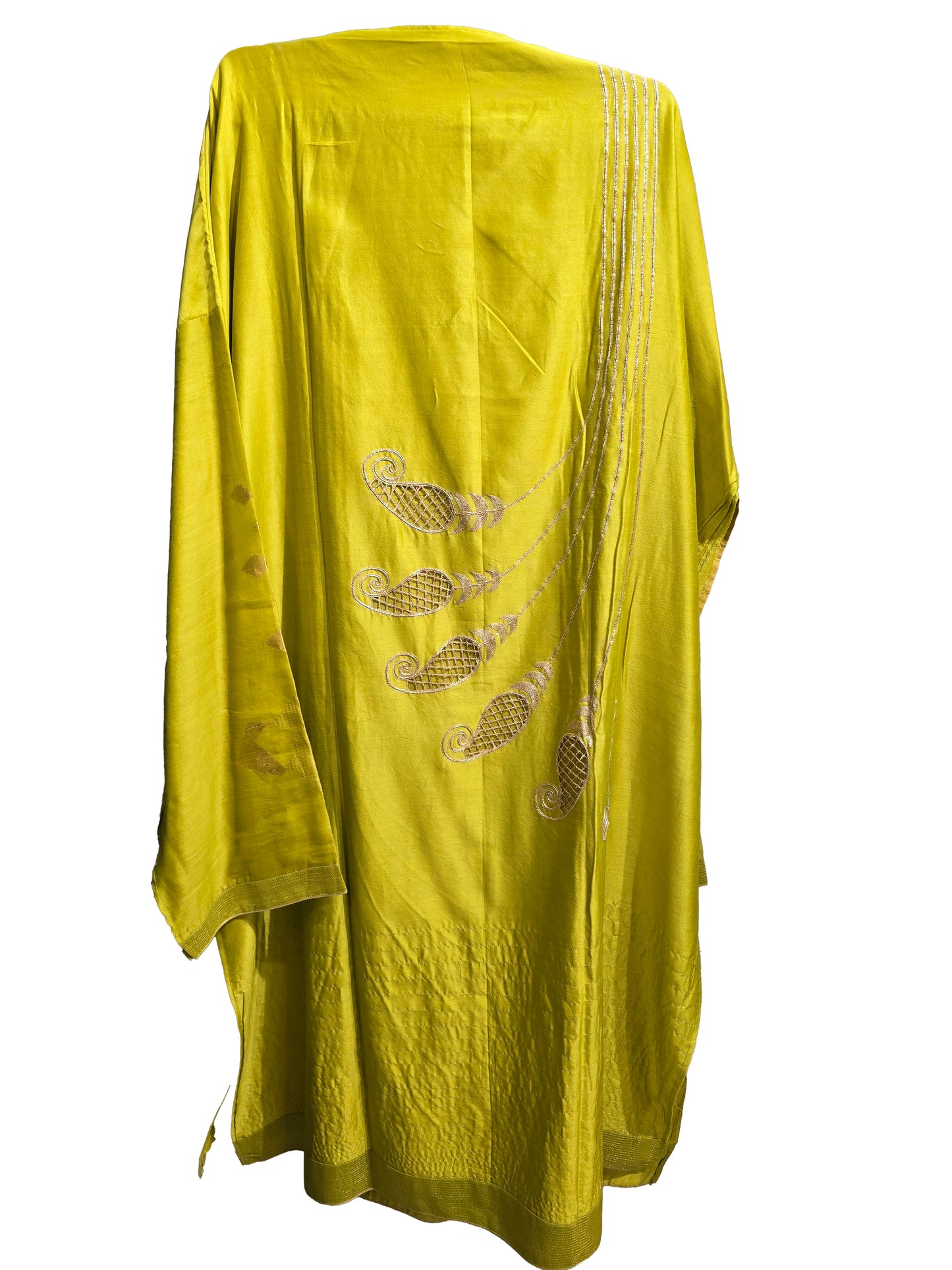 Semi Stitched Formal chanderi Suitset