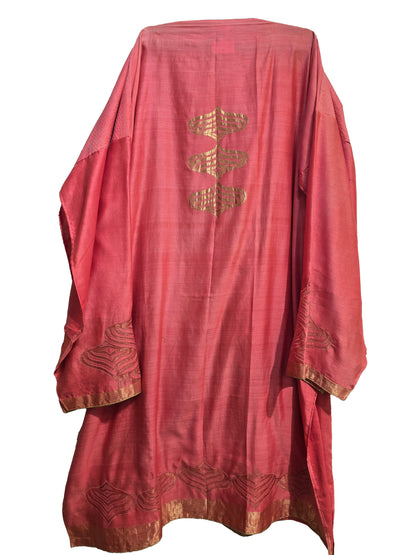 Semi Stitched Formal chanderi Suitset