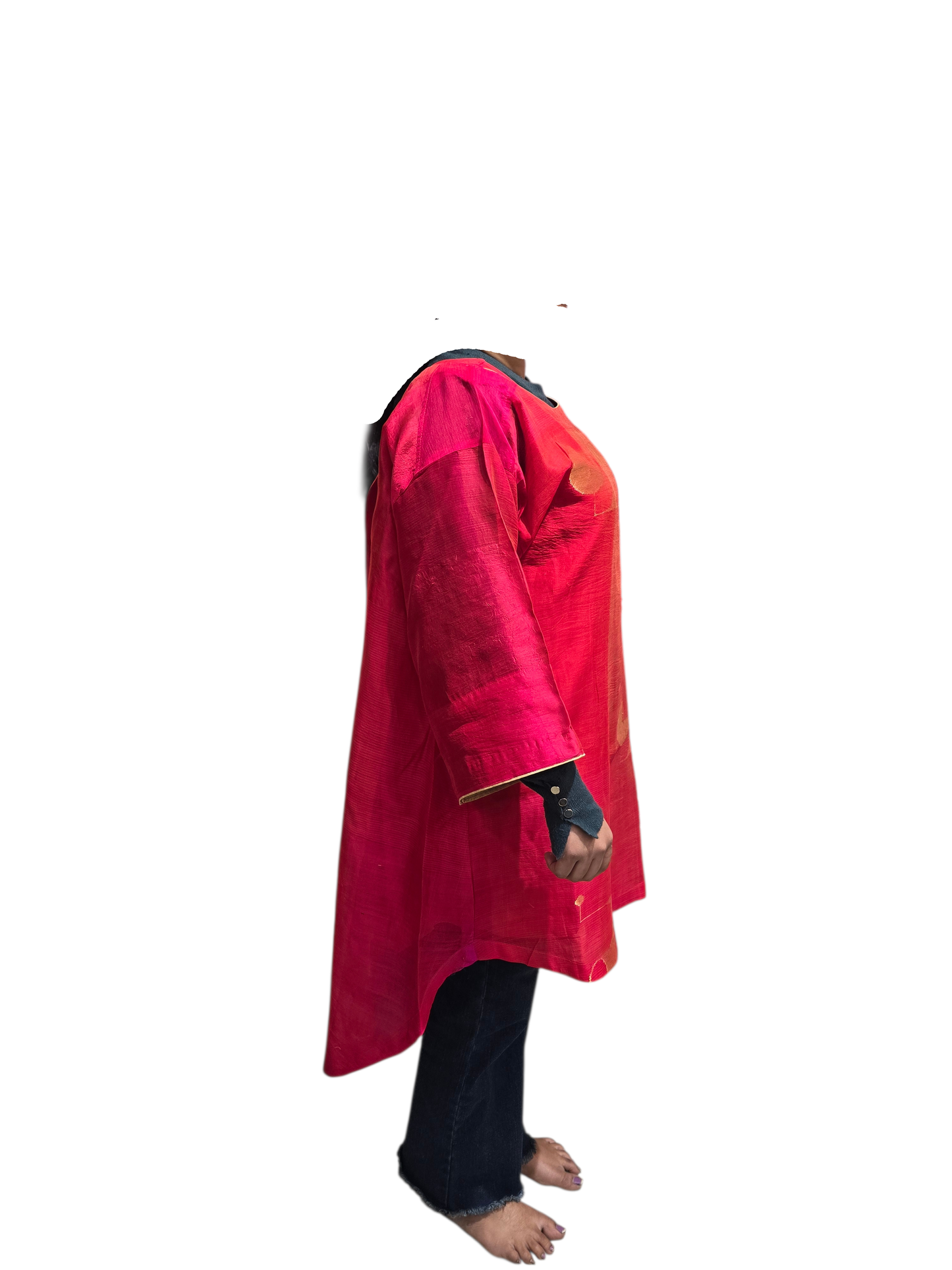 Chanderi formal tunic VISHAL KAPUR STUDIO