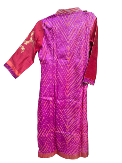 Semi Stitched Formal silk Suitset