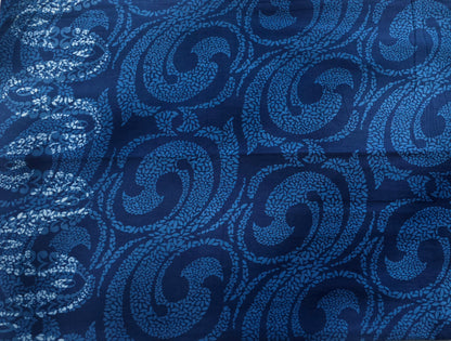 Customised Cotton indigo kurta set