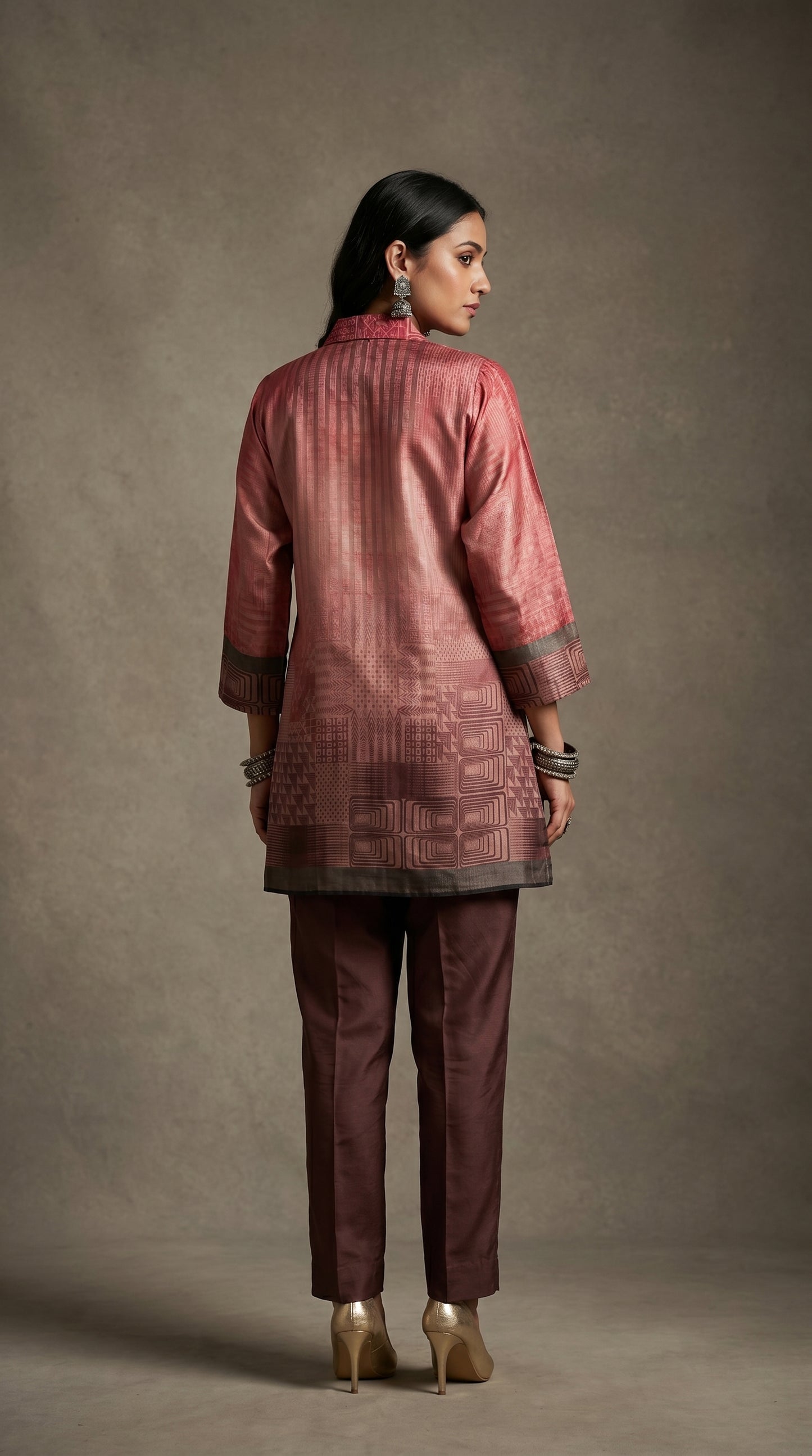 Stitched Digital Printed Short Tunic