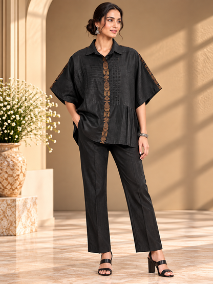 Stitched Shirt Set
