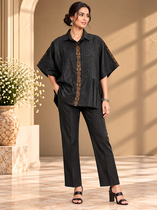 Stitched Shirt Set