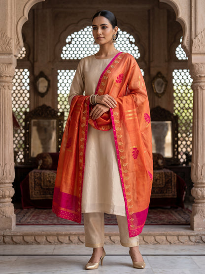 Formal Chanderi Dupatta