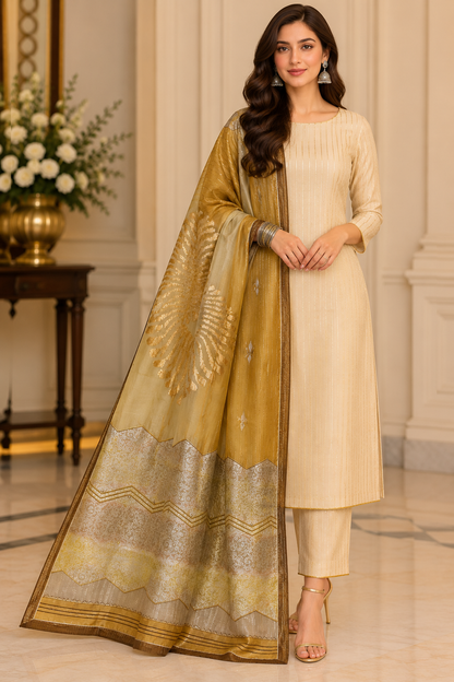 Formal Chanderi  Dupatta