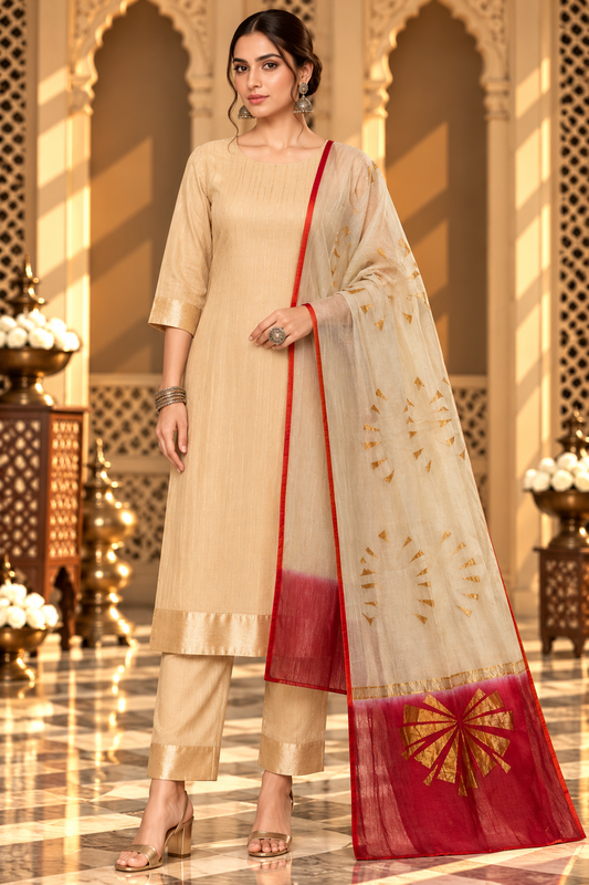 Formal Chanderi  Dupatta