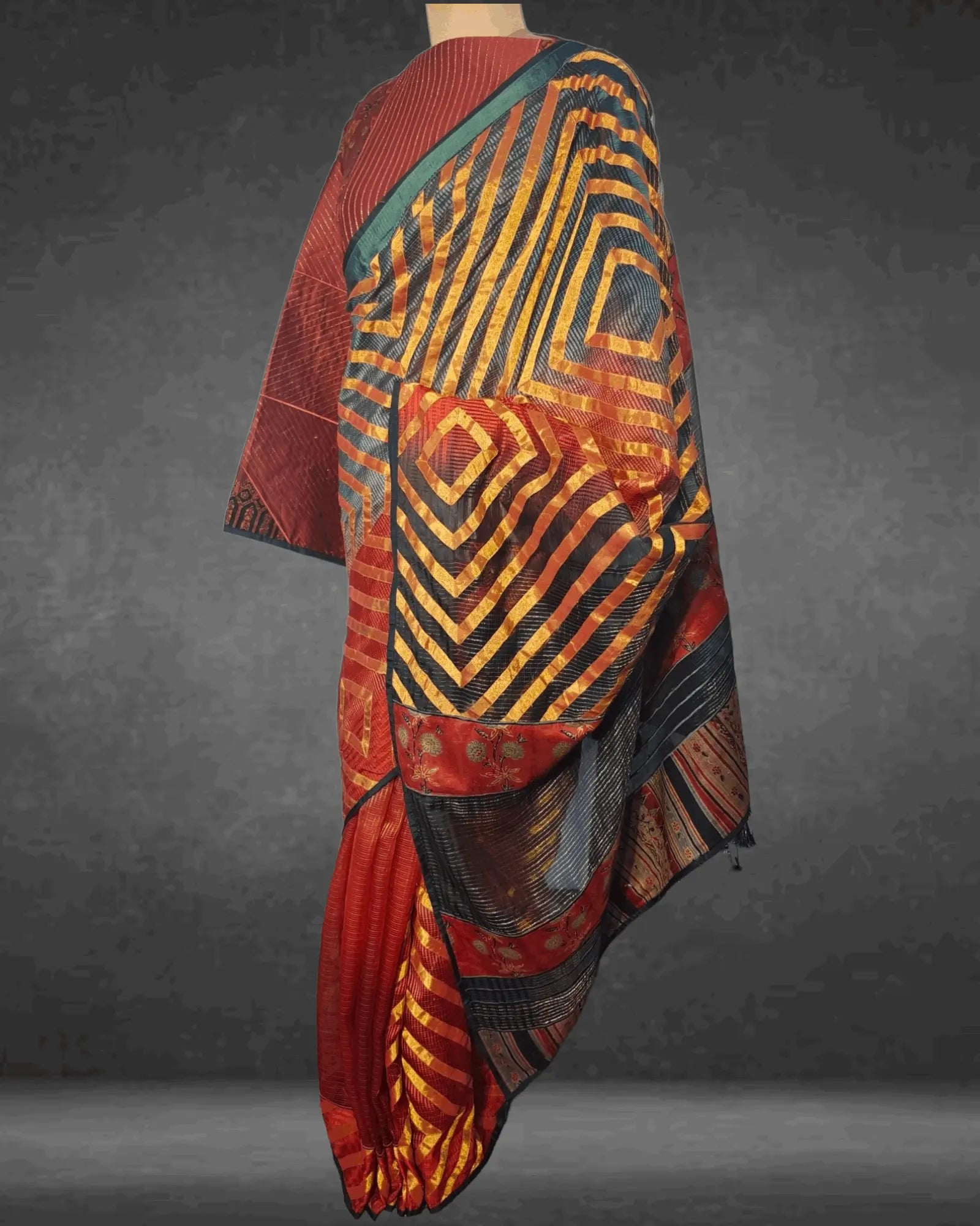 Formal Silk Saree (VKSRJUN186s) - VISHAL KAPUR