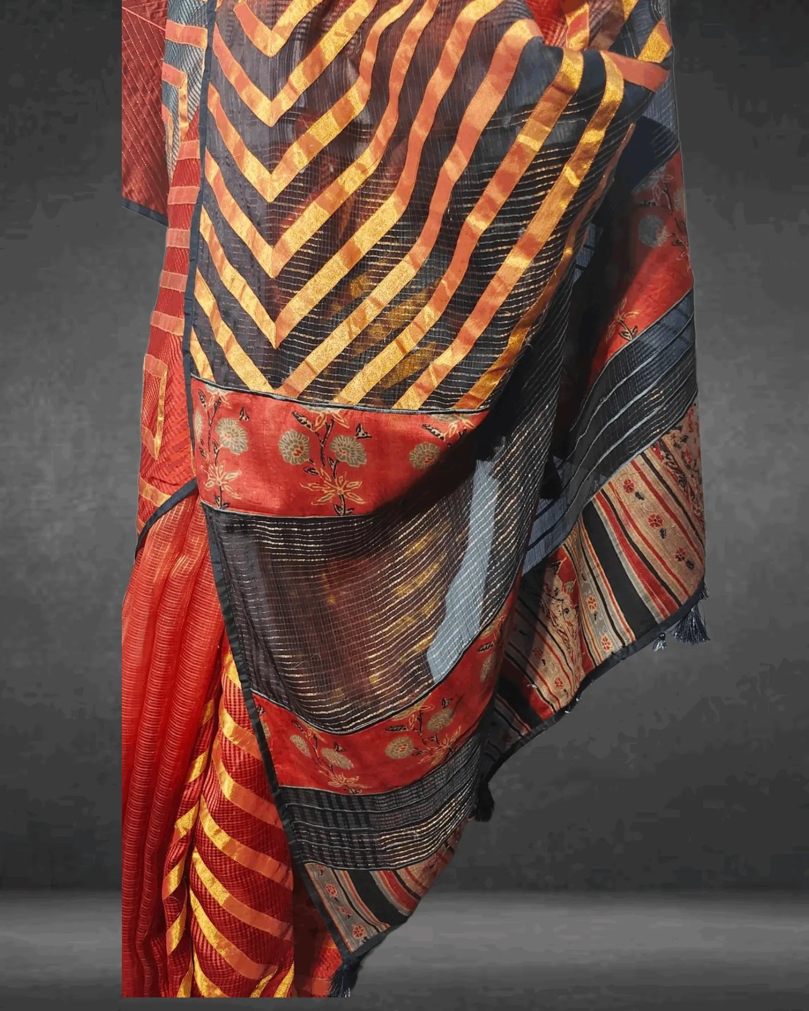 Formal Silk Saree (VKSRJUN186s) - VISHAL KAPUR