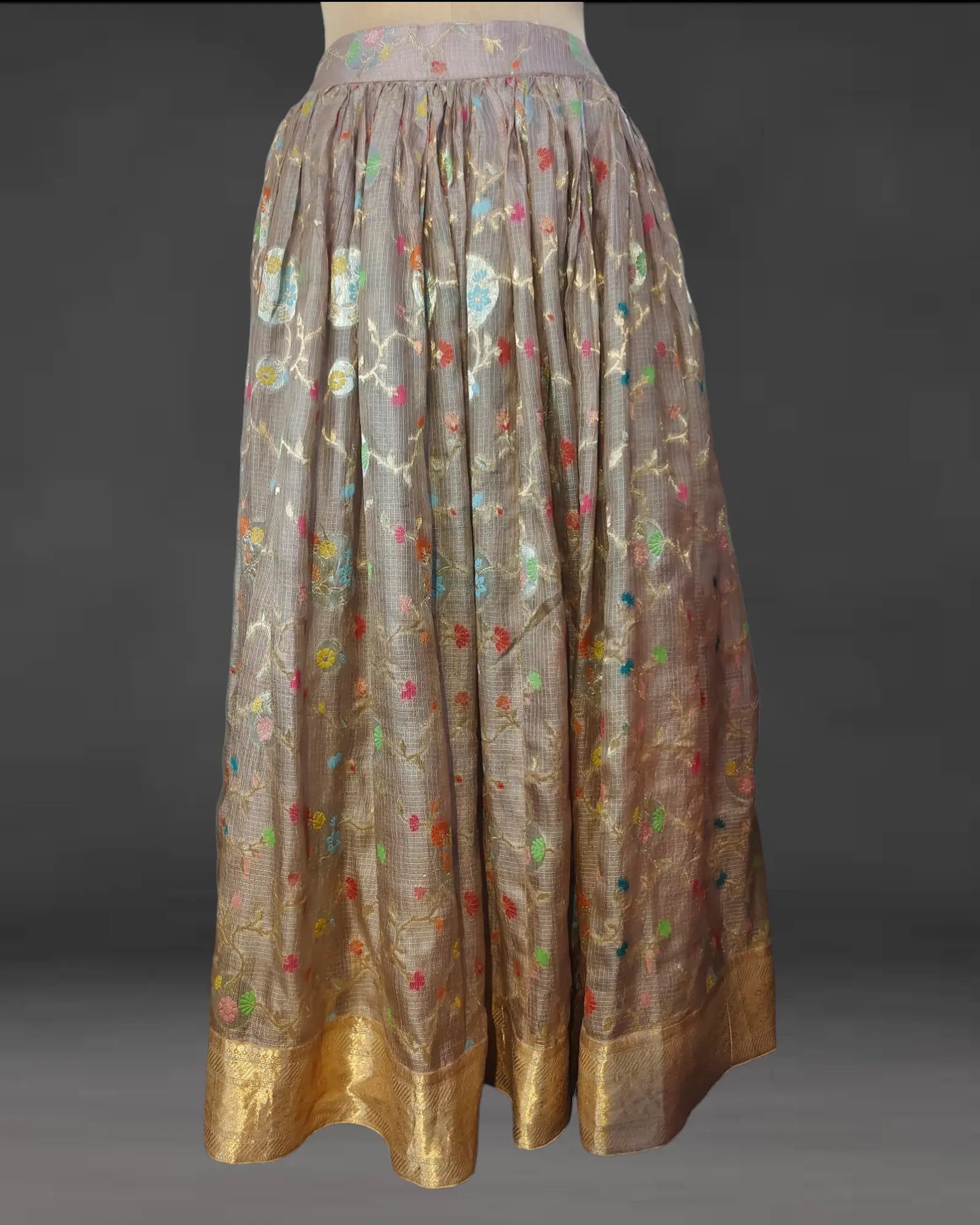Formal Skirt (VKSKSET016Ask) - VISHAL KAPUR
