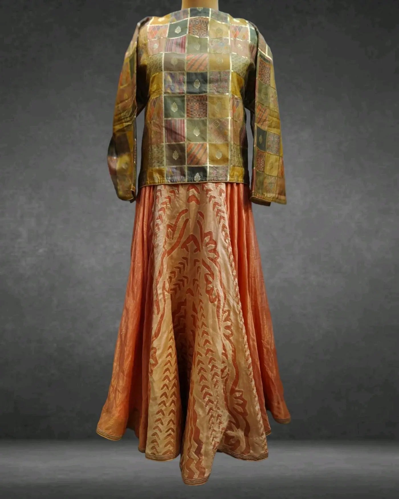 Formal Skirt set (VKSKSET002A) - VISHAL KAPUR