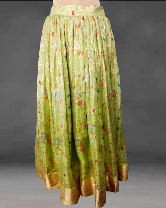 Formal skirt (VKSKSET009Ask) - VISHAL KAPUR