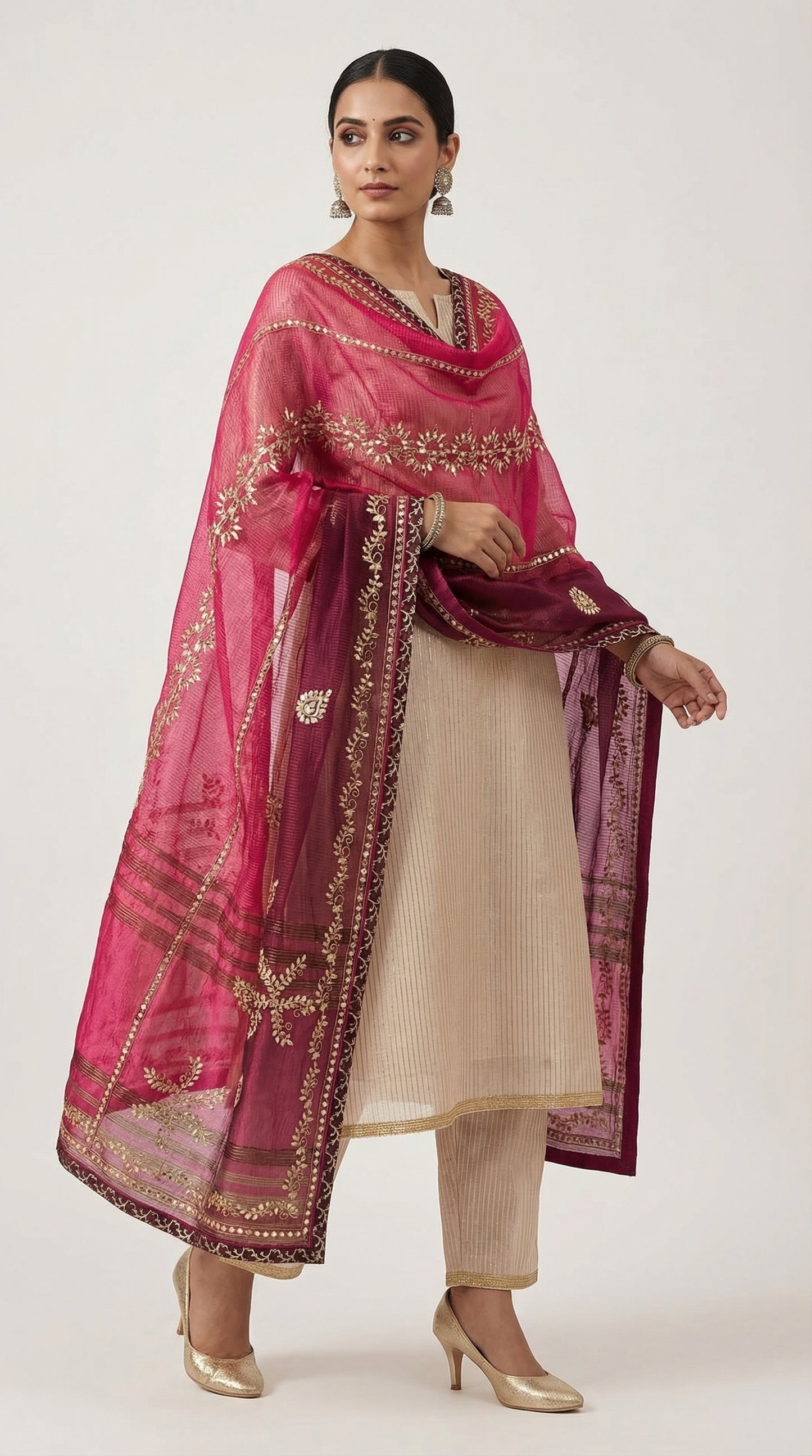 Formal Chanderi Dupatta