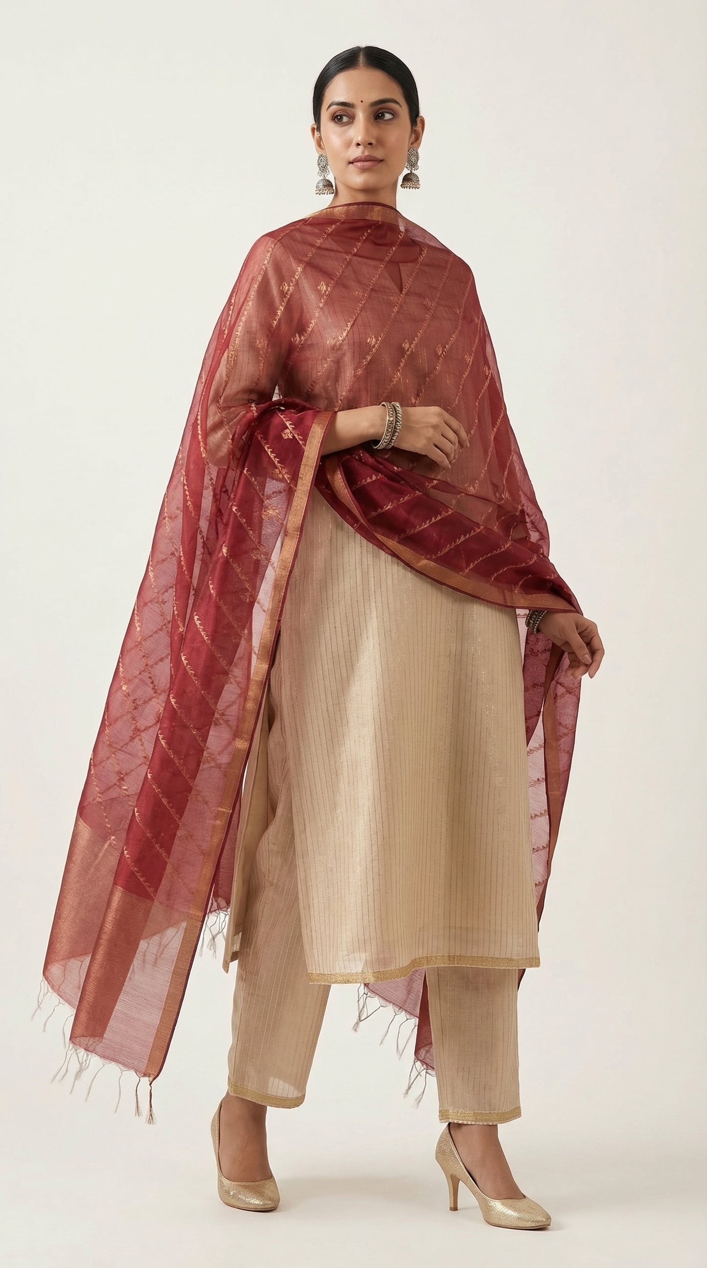 Formal Chanderi Dupatta