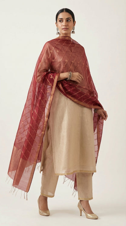 Formal Chanderi Dupatta
