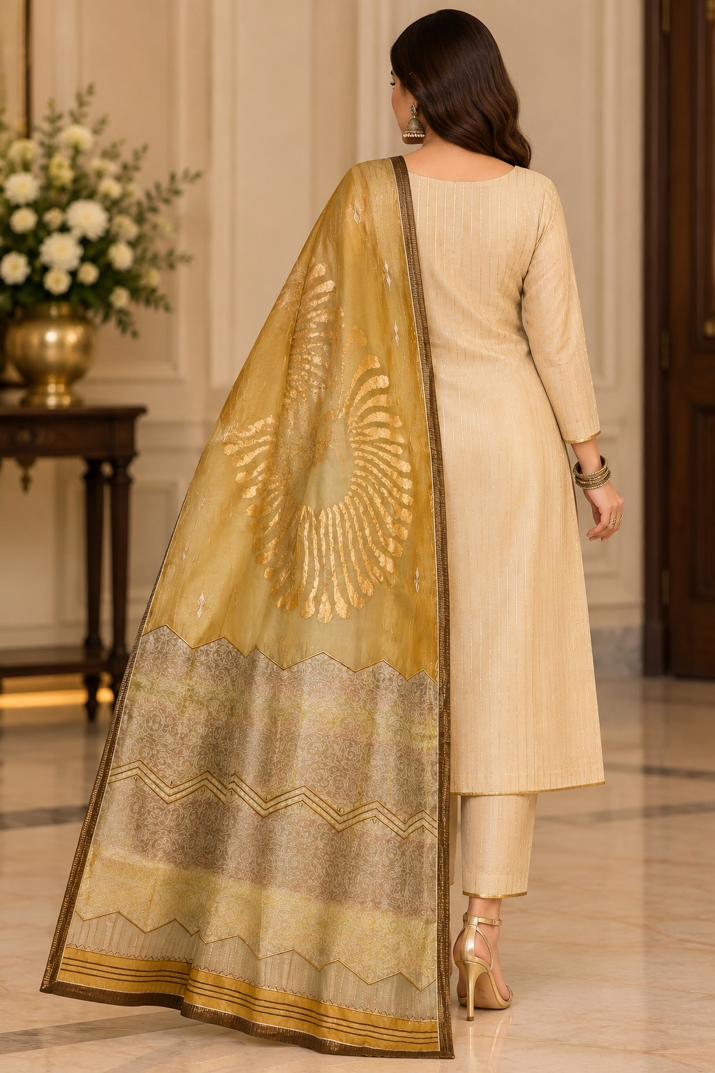 Formal Chanderi  Dupatta