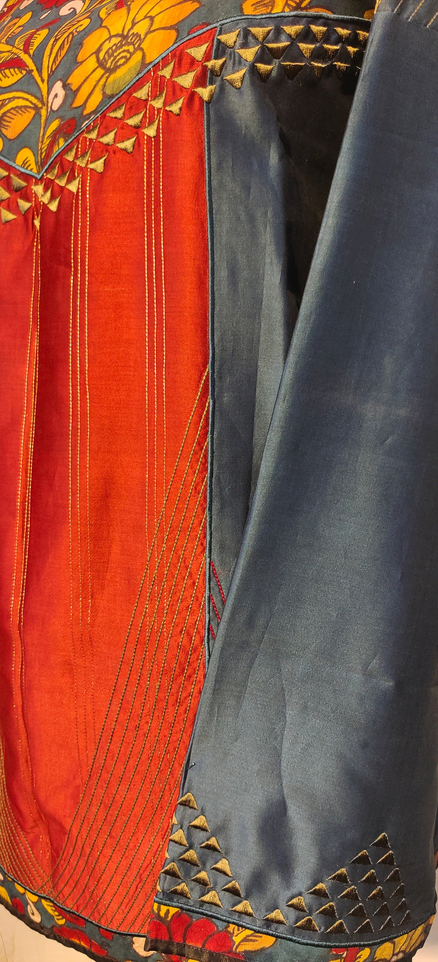 Stitched Short Tunic (VKST01MAY362) - VISHAL KAPUR