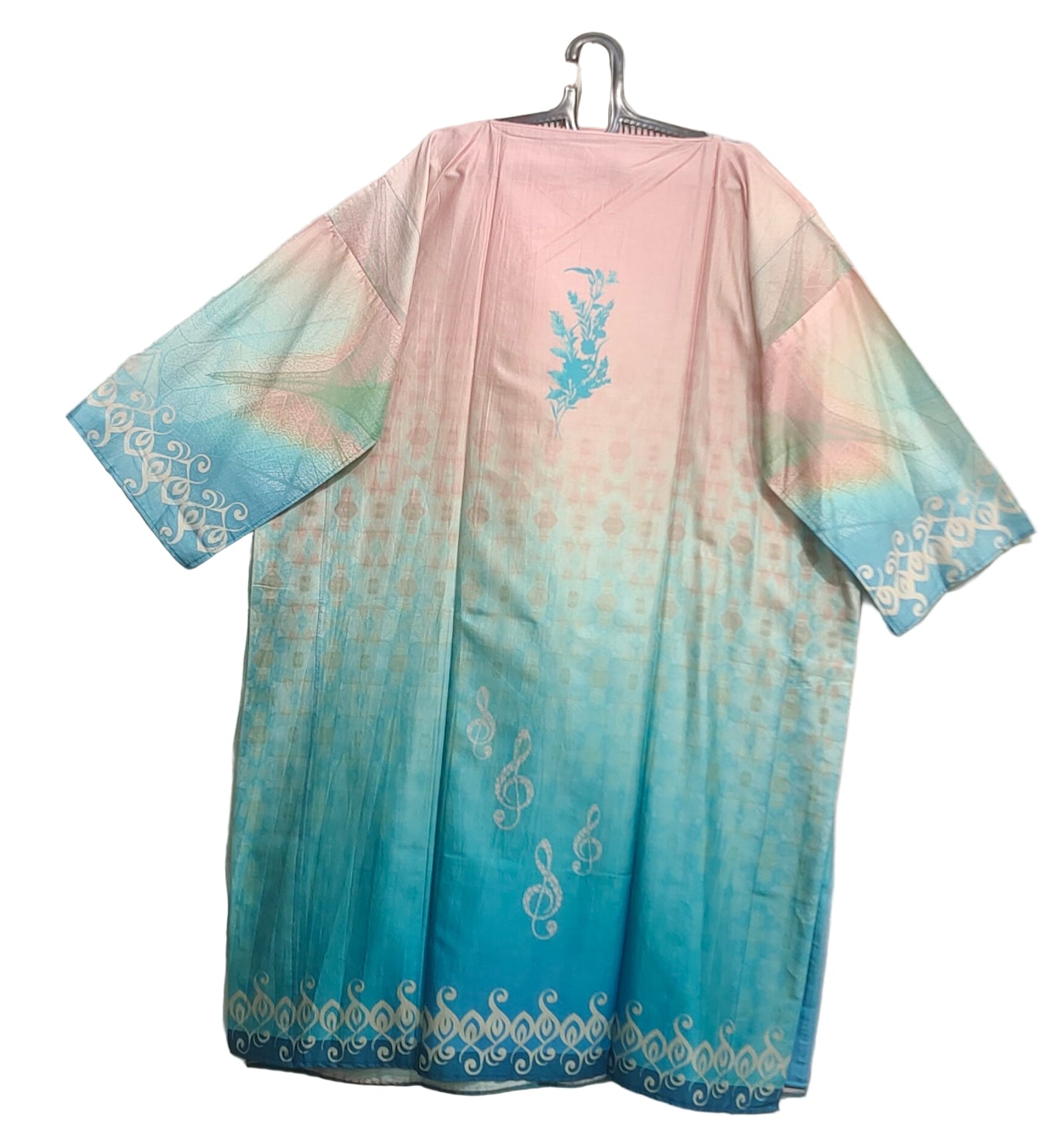 Semi Stitched Chanderi Casual Suitset