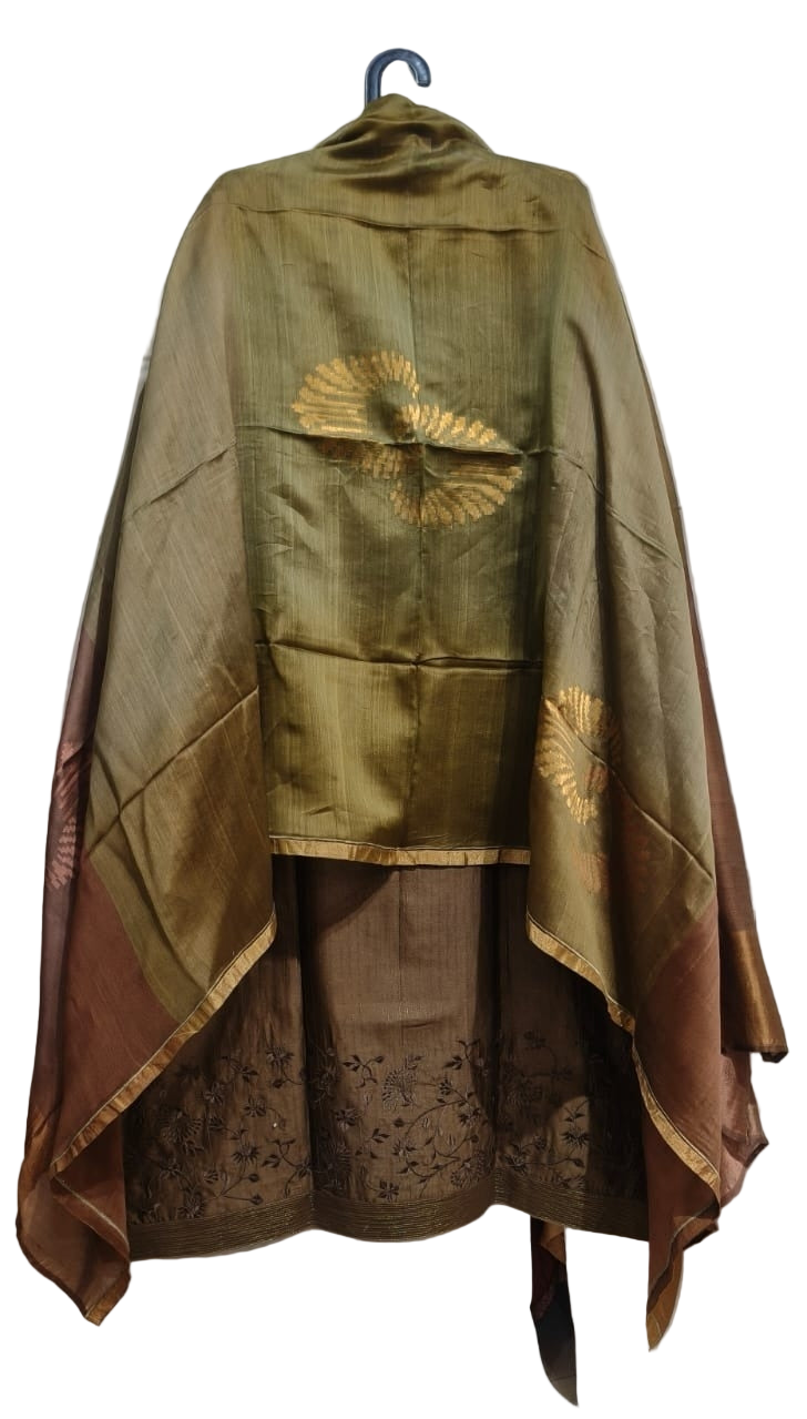 Semi Stitched Formal Chanderi Suitset