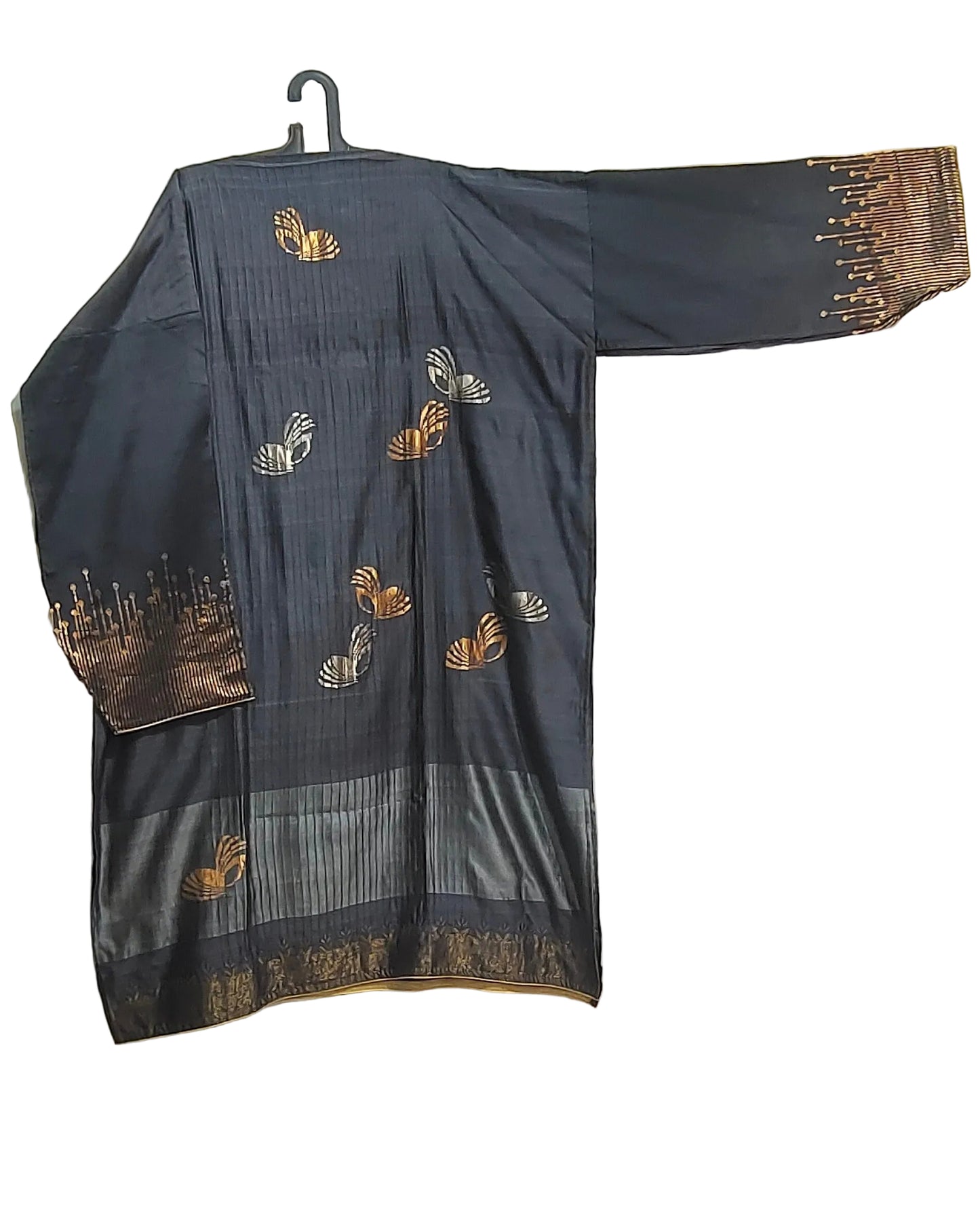 Semi Stitched Formal chanderi Kurta