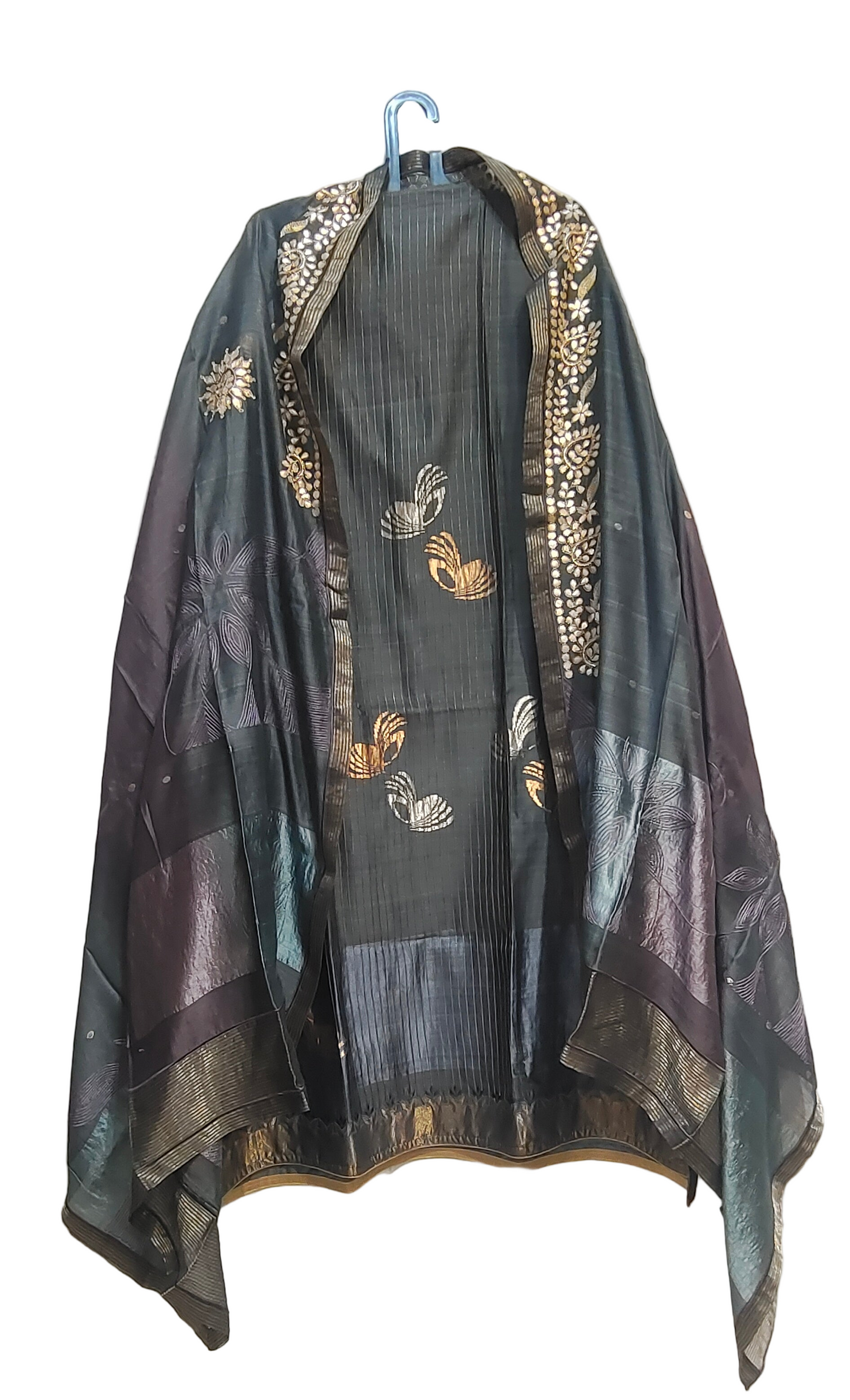 Semi Stitched Formal Chanderi Suitset