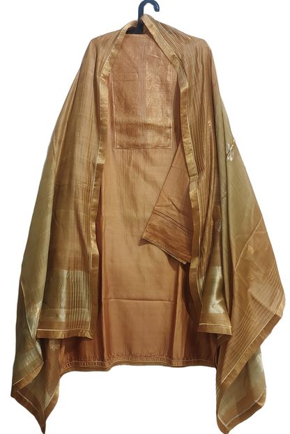 Semi Stitched Formal Chanderi Suitset