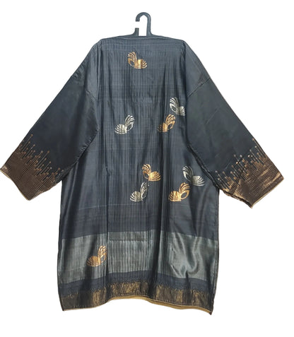 Semi Stitched Formal chanderi Kurta
