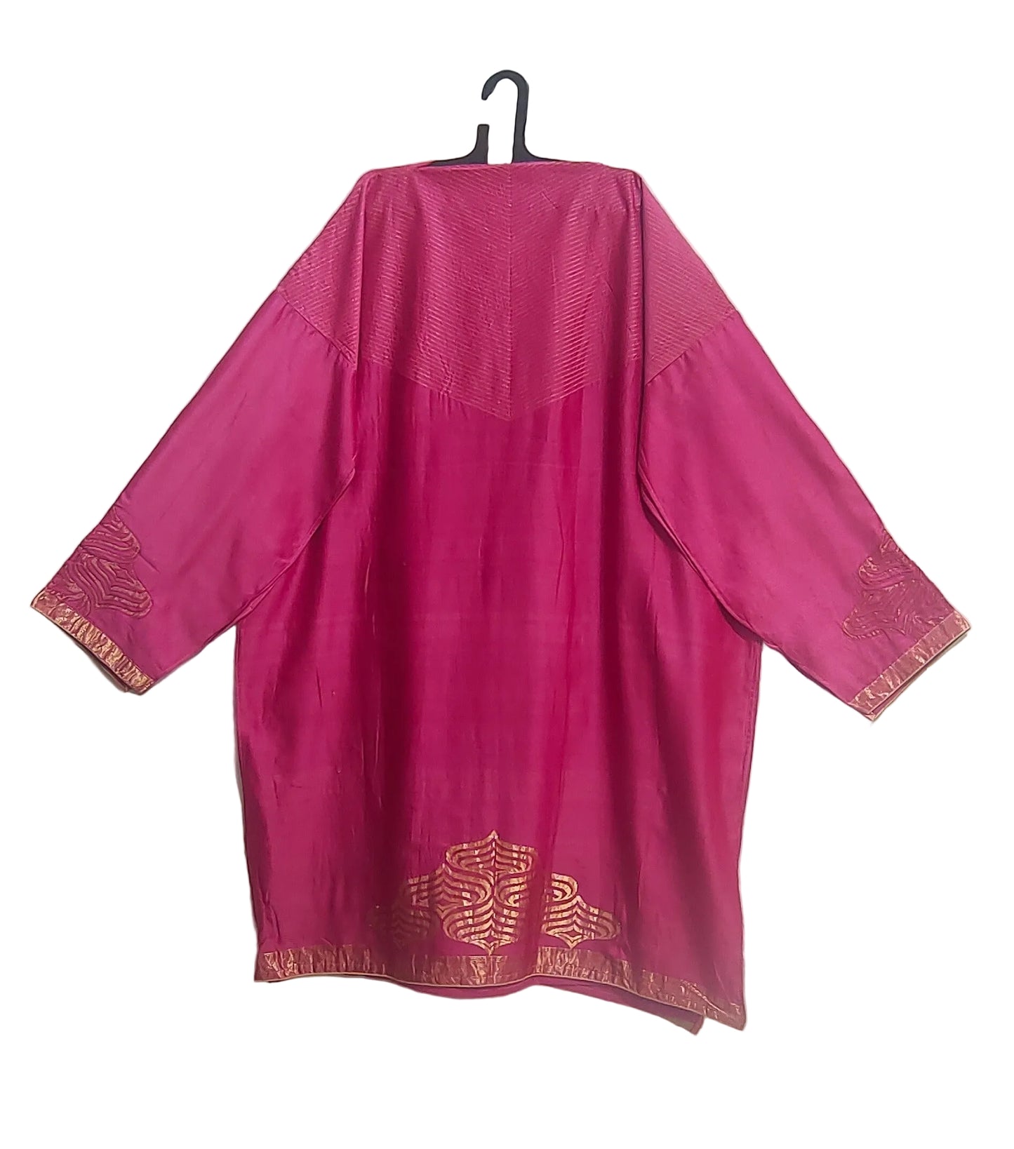 Semi Stitched Formal chanderi Kurta