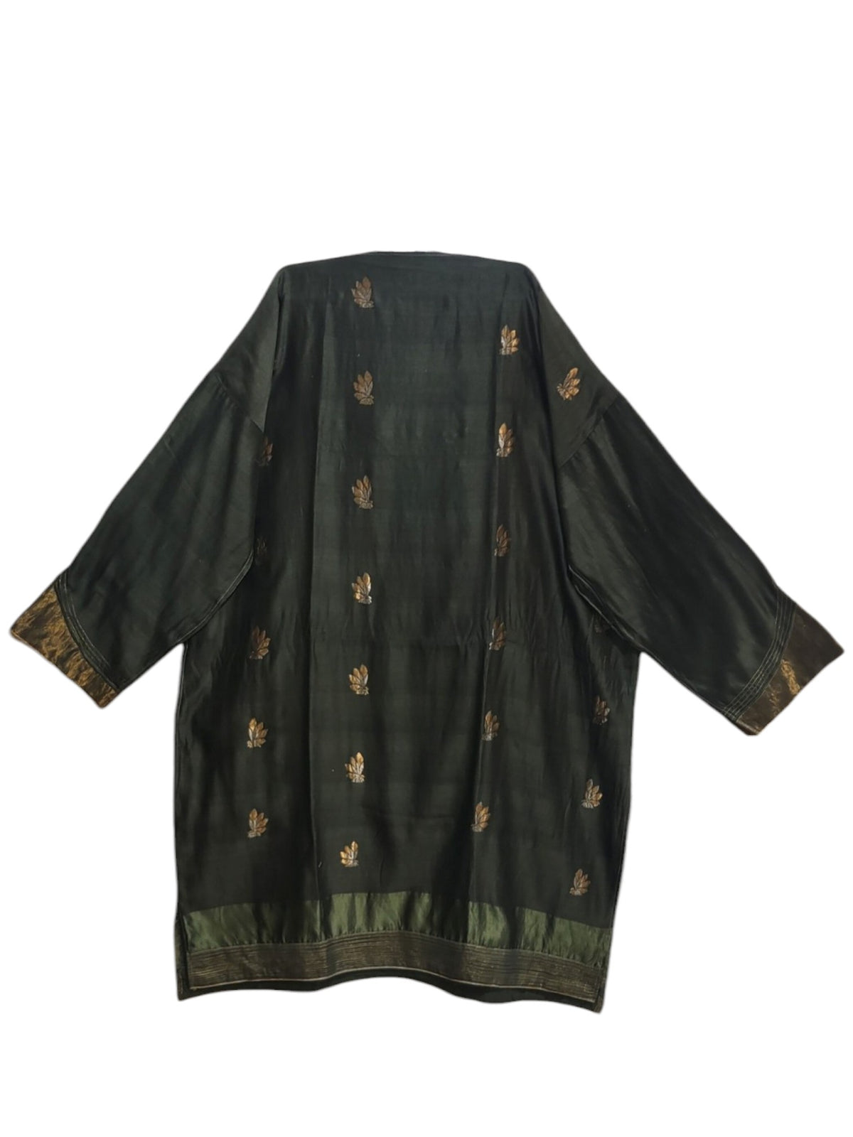 Semi Stitched Chanderi Formal Suitset