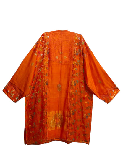 Semi Stitched Chanderi Formal Suitset