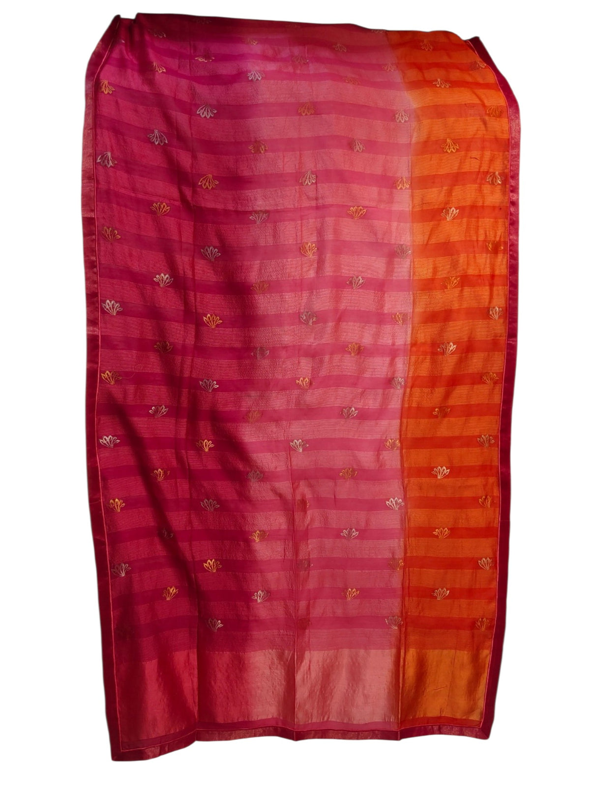 Semi Stitched Chanderi Formal Suitset