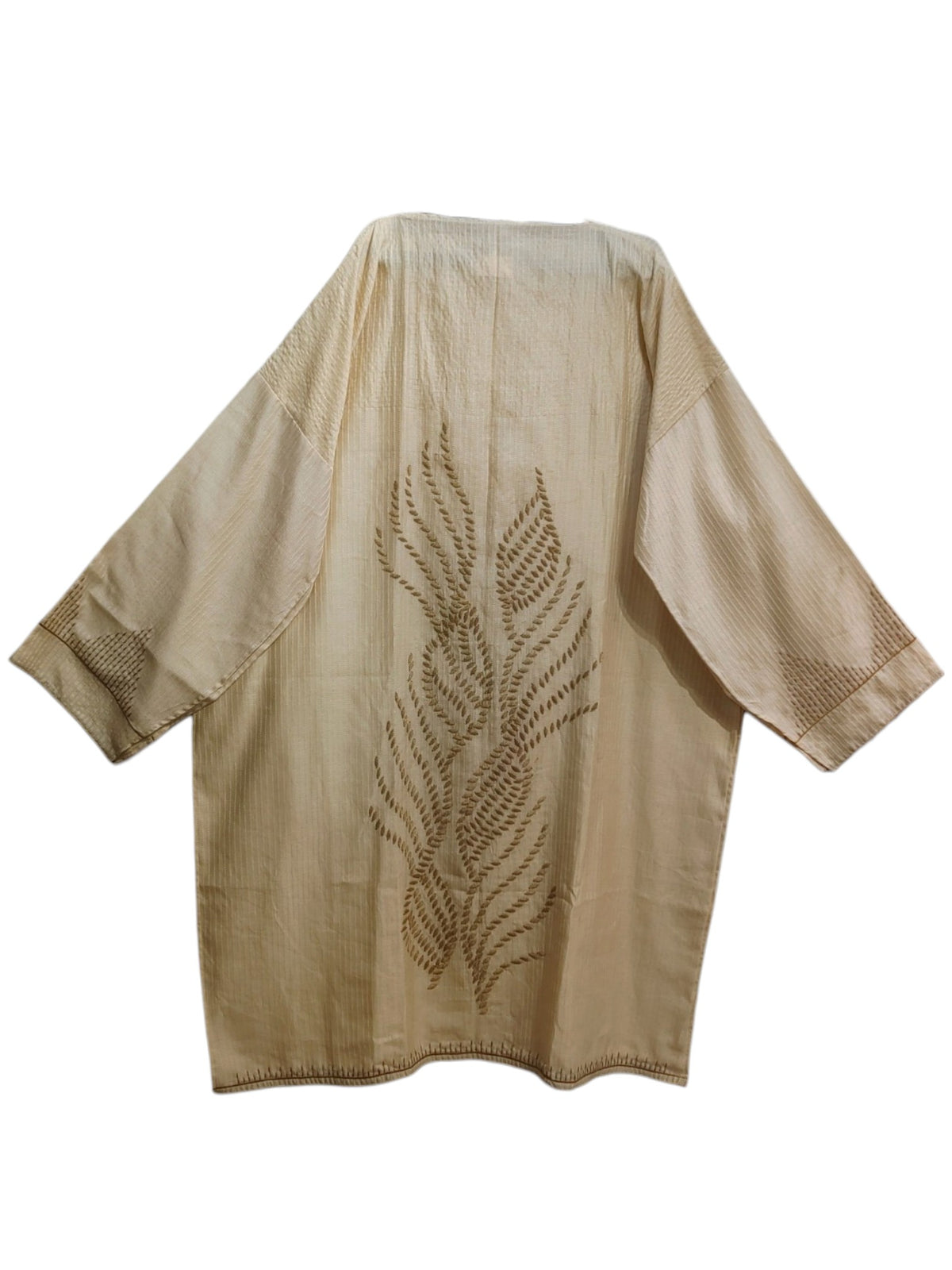 Semi Stitched Chanderi Formal Suitset