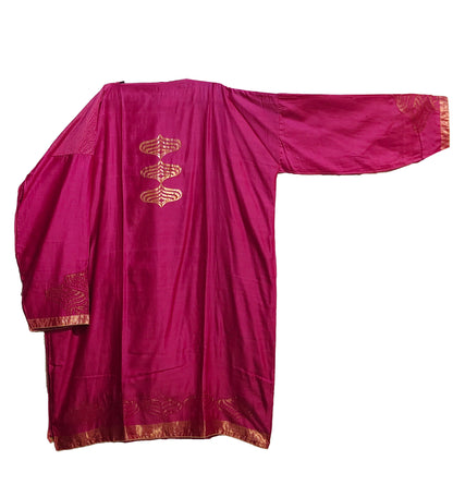 Semi Stitched Formal chanderi Suitset