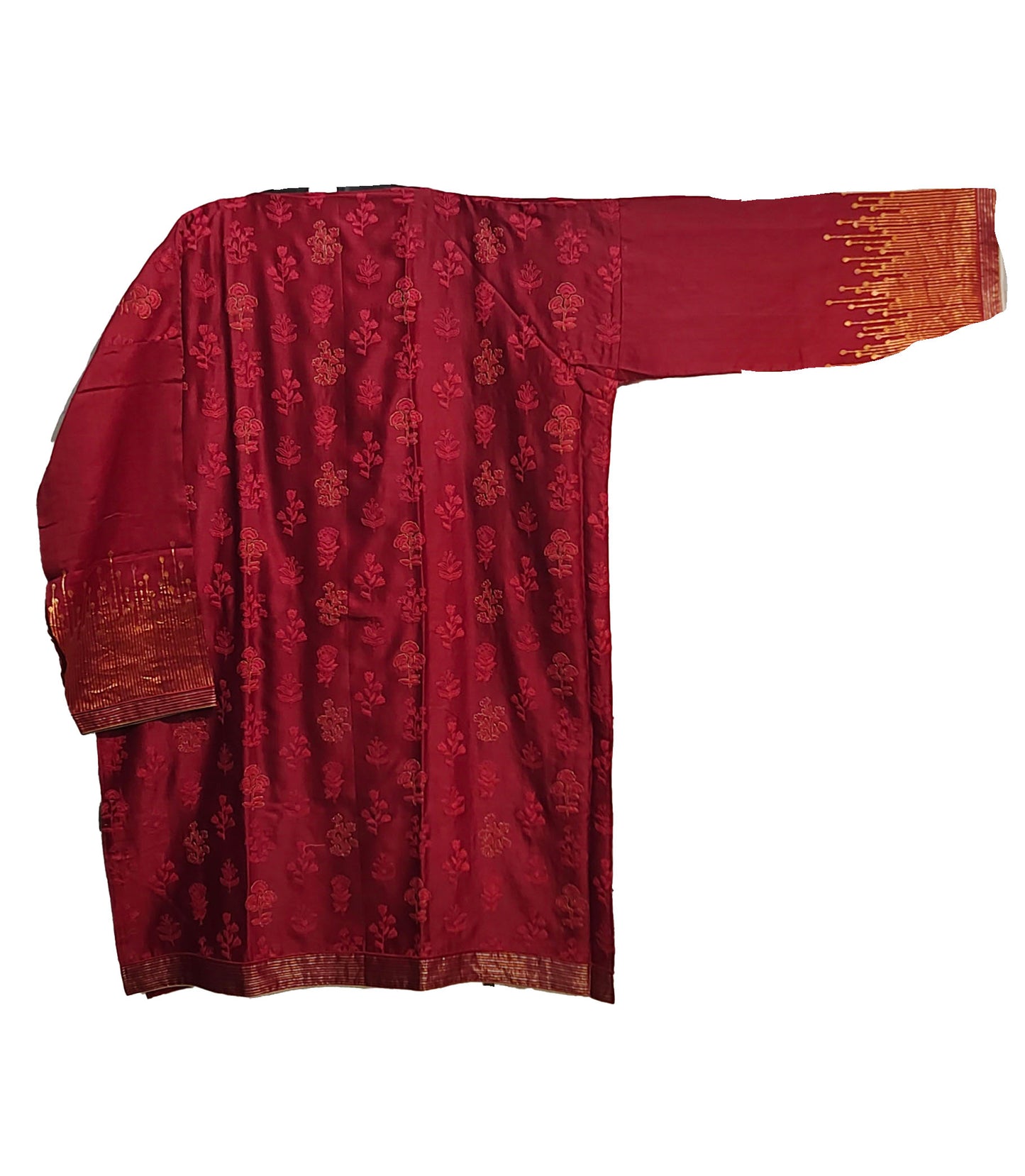 Semi Stitched Formal chanderi Suitset