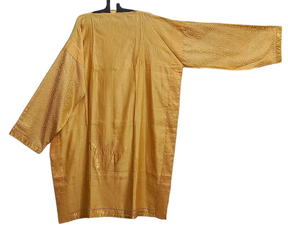 Semi Stitched Formal chanderi Kurta