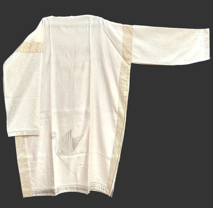 Semi Stitched Formal chanderi Kurta