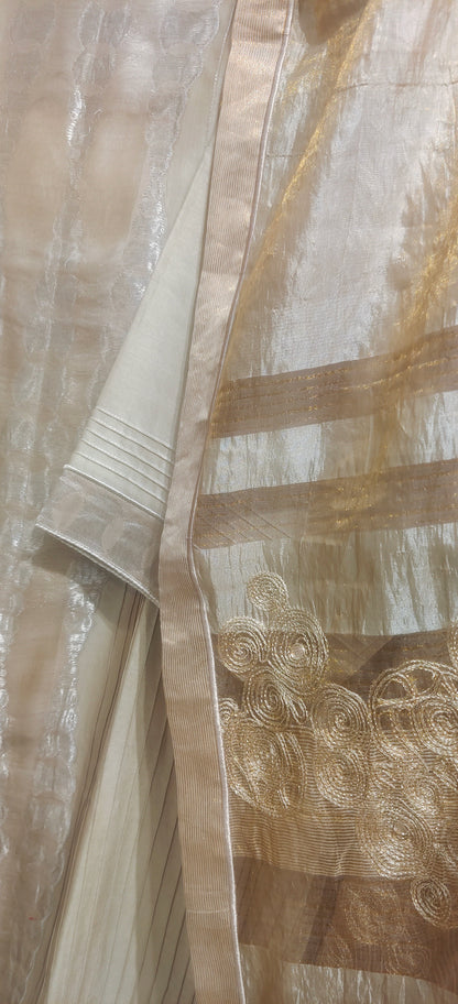 Semi Stitched Formal Chanderi Suitset