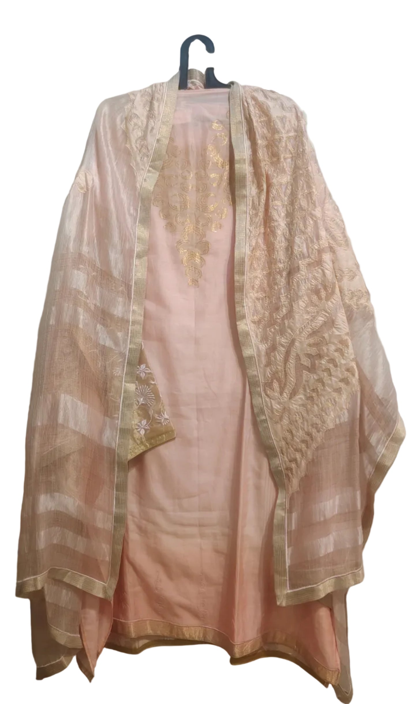 Semi Stitched Formal Chanderi Suitset
