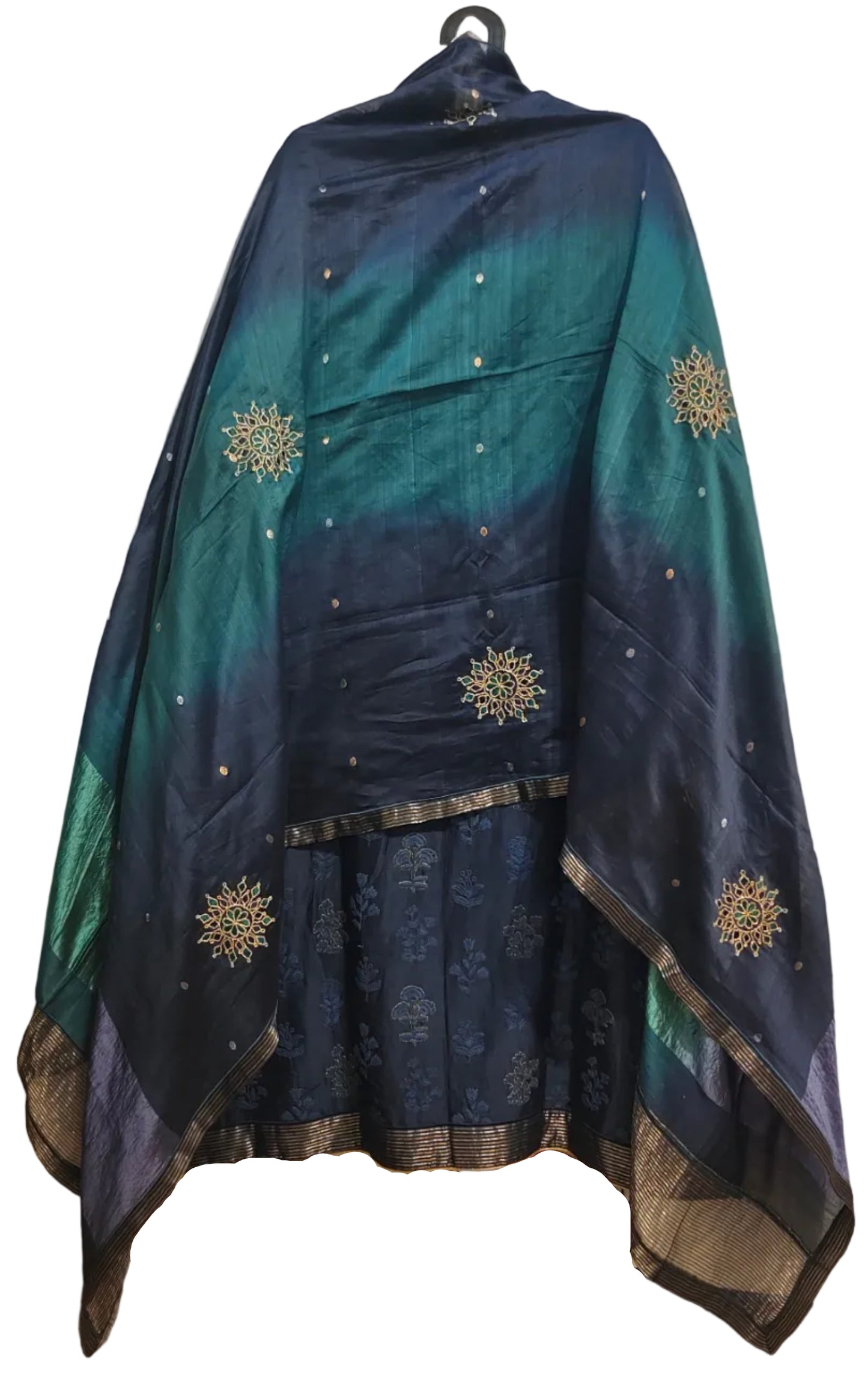 Semi Stitched Formal Chanderi Suitset