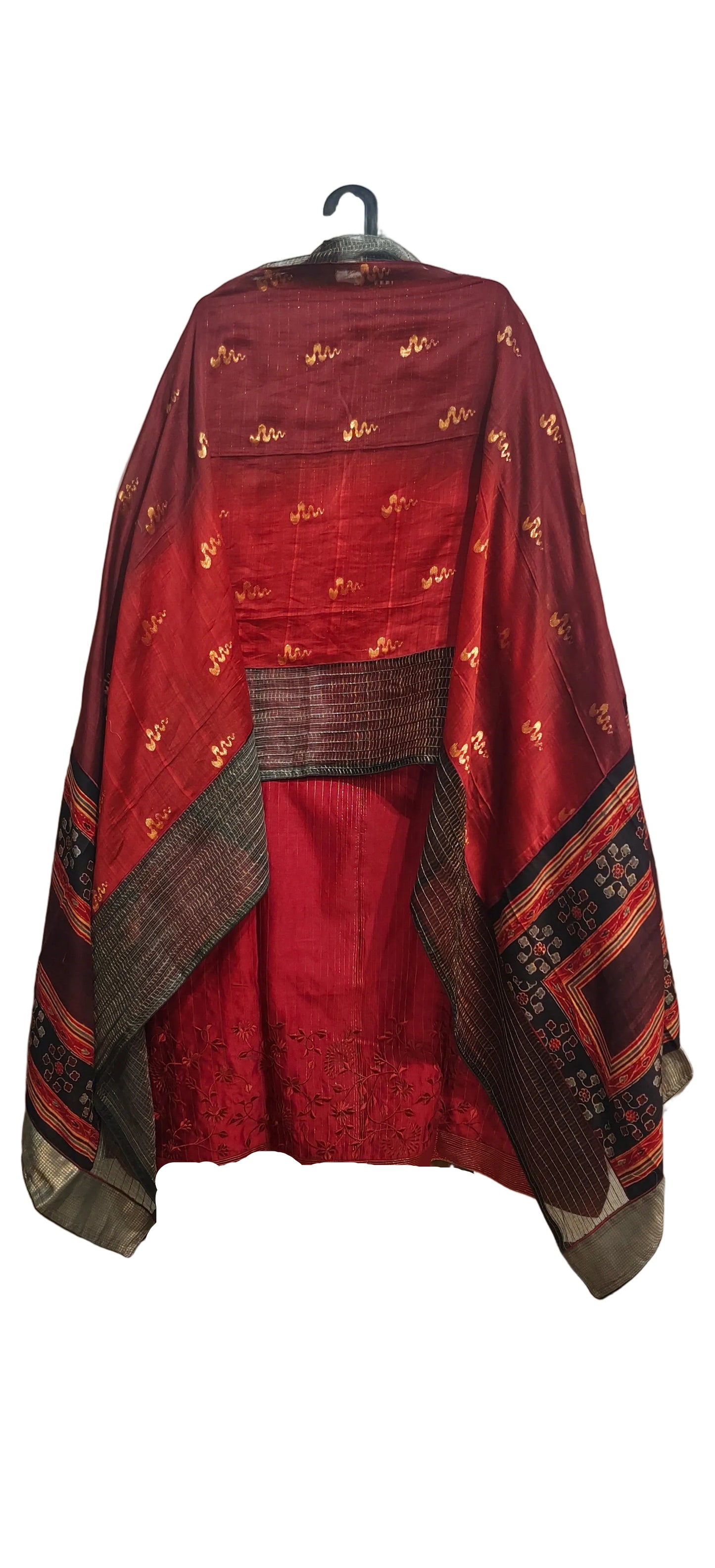 Semi Stitched Formal Chanderi Suitset