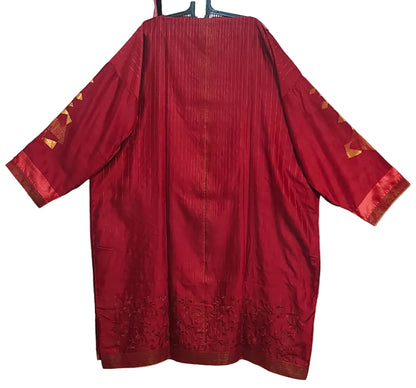 Semi Stitched Formal Chanderi Suitset