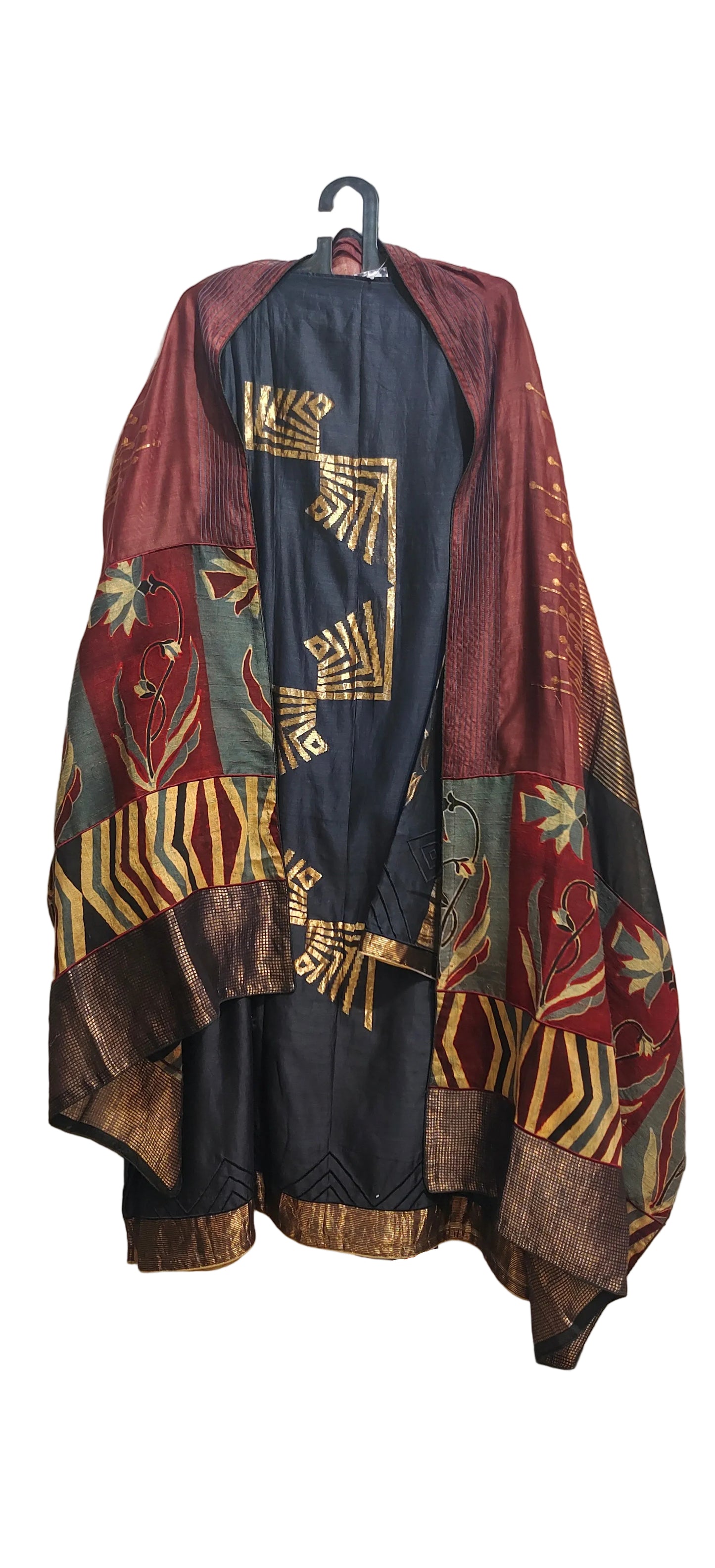 Semi Stitched Formal Chanderi Suitset