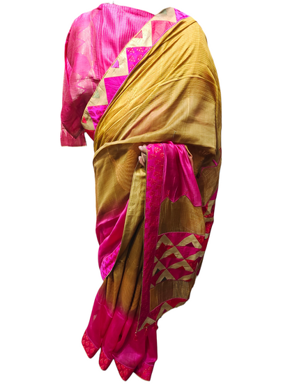 Formal Chanderi Zari Woven Saree