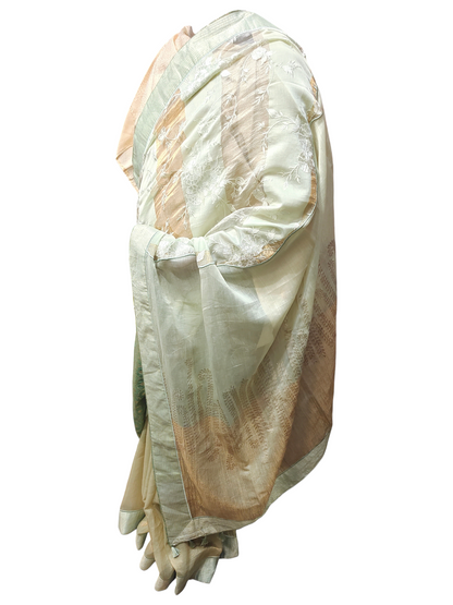 Formal Chanderi Zari Woven Saree
