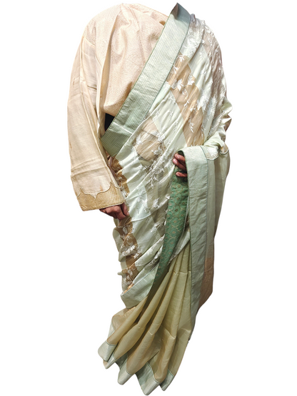 Formal Chanderi Zari Woven Saree
