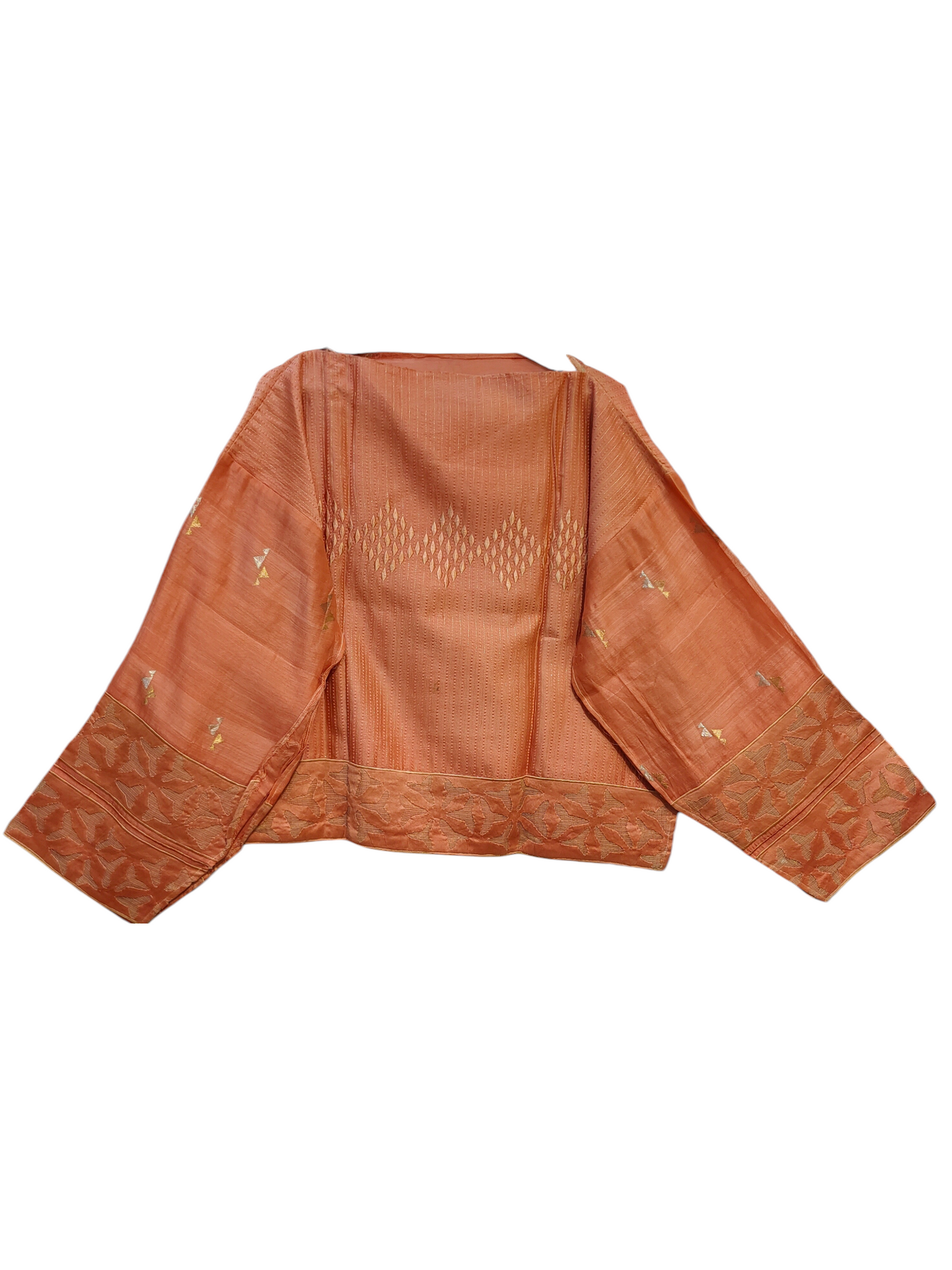 Formal Silk Katabh cutwork saree