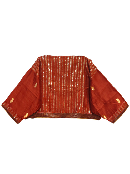 Formal Silk Gota embroidery Saree
