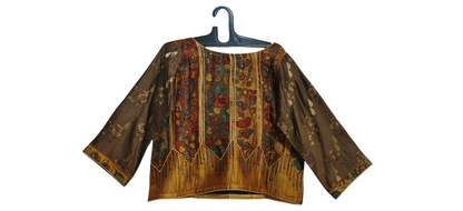 Stitched Chanderi Kalamkari Ɓlouse VISHAL KAPUR STUDIO